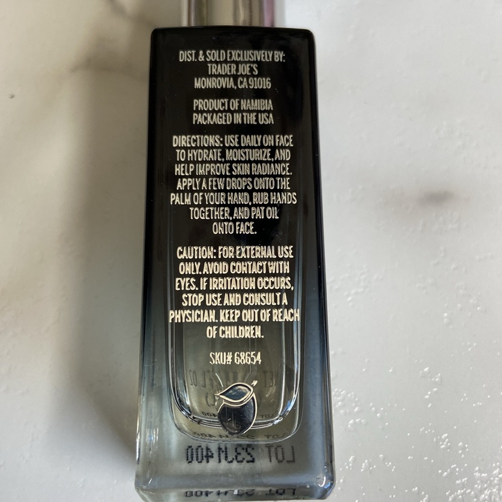 🔥5/$25 NEW Trader Joe’s Marula Facial Oil - Picture 5 of 5